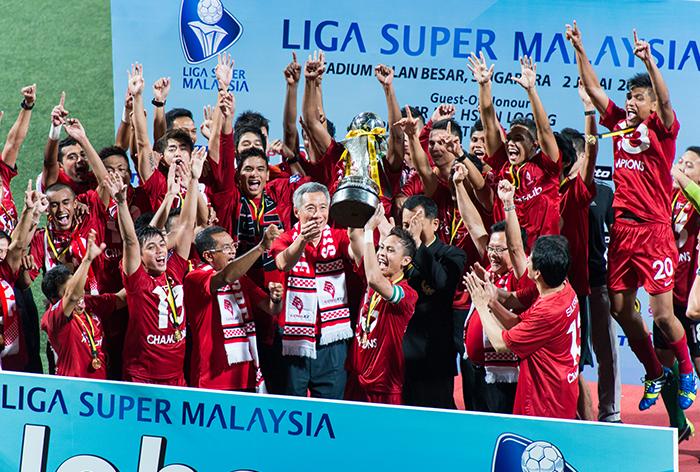 Singapore Football Team in Malaysia League