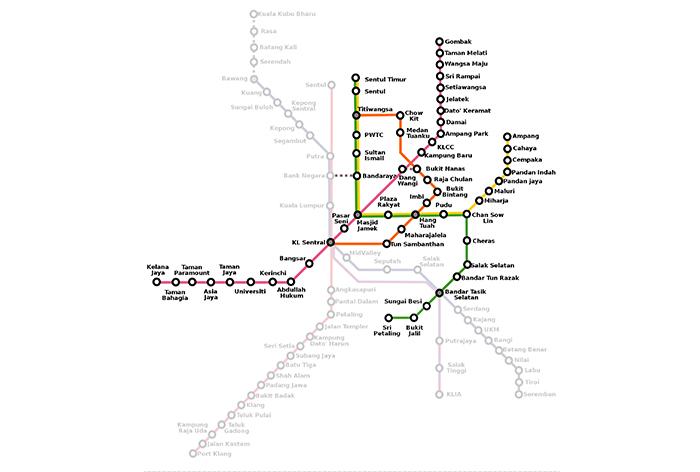 malaysia train map