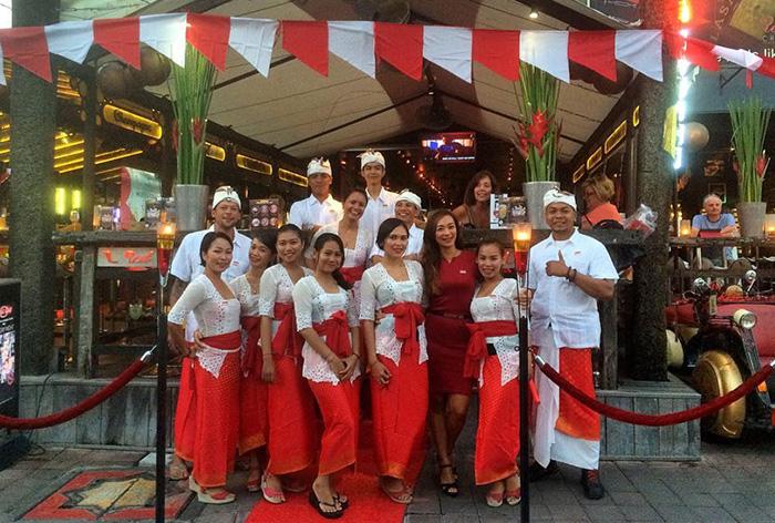 Bali Red Carpet Champagne Bar